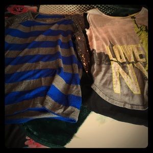 👌🏻Set of 2 Justice Shirts!❤️