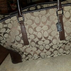 Coach signture purse