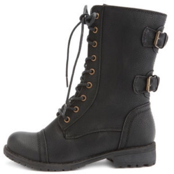 NWOT Combat Boots