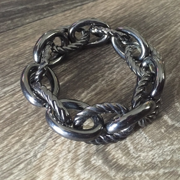 Chrome metal bangle - Picture 2 of 2