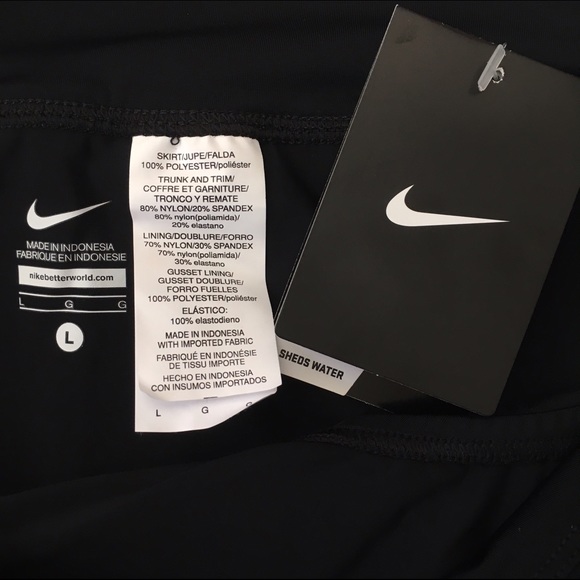 Nike swim skirt bottom NWT sheds water - Picture 2 of 4