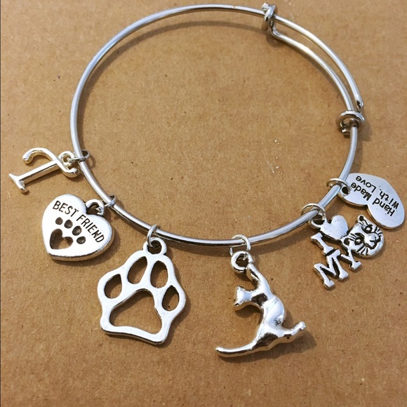 I love cats charm bracelet - Picture 4 of 4