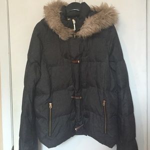 Juicy Couture Down Jacket with Fur