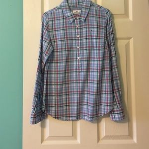 Plaid vineyard vines popover. Size 6