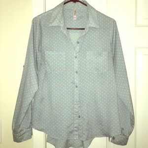 Ladies Button up lightweight blouse