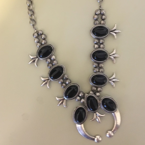 Faux Onyx Squash Blossom
