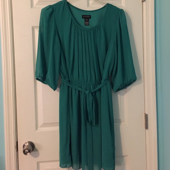 Enfocus Women 18W short green dress