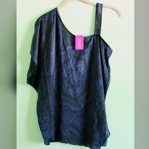 A'gaci One-Sleeved Dressy Top