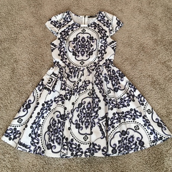 Lulus Dresses & Skirts - Lulu's Royal Luxe Ivory Print Dress