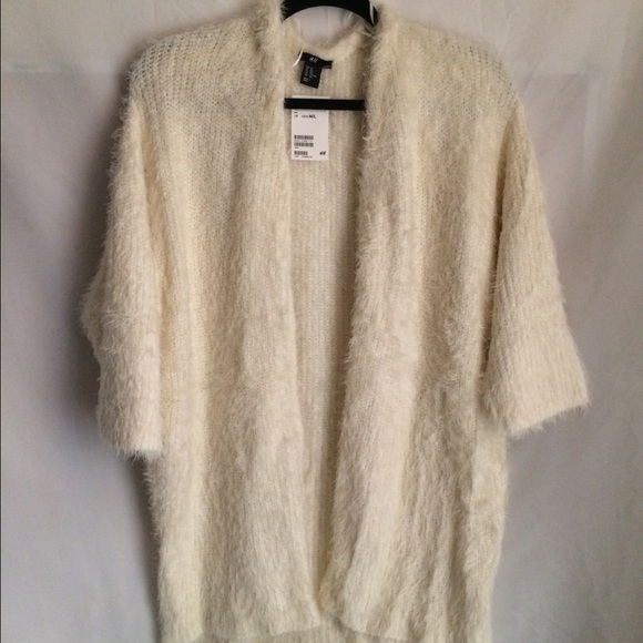 H&M chenille cardigan