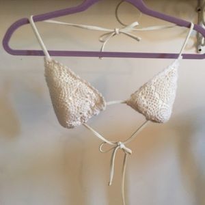 💛Xhilaration Crochet Bikini Top & Bottom💛