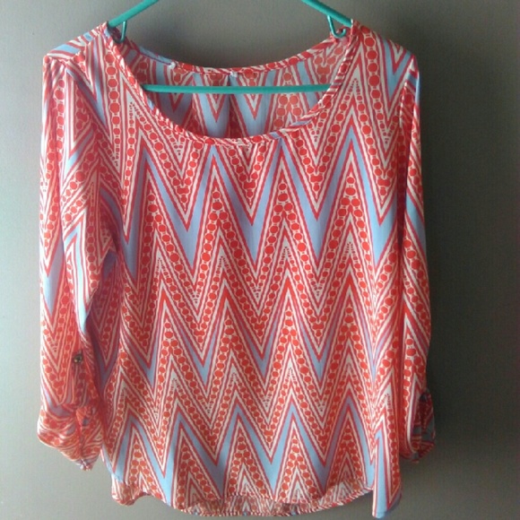 Boutique Chevron Blouse