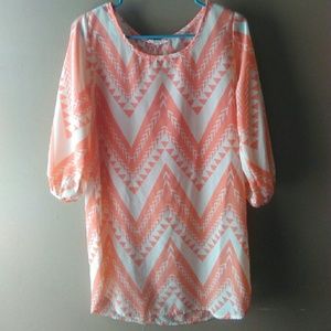 Peach Boutique Tunic SOLD
