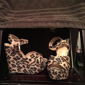 Leopard Heels - brand new with tag