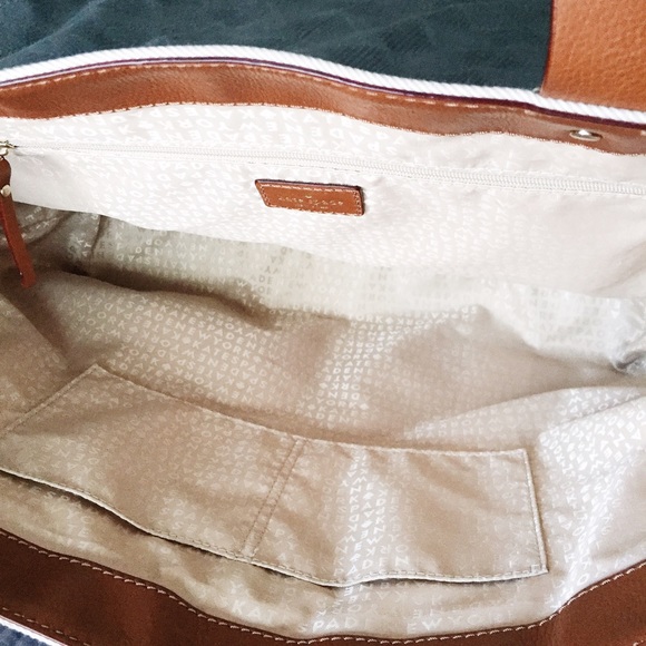 Kate Spade Striped Oak Island Magazine Tote - Picture 2 of 4