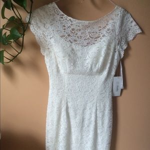 Creme/soft white bridal dress