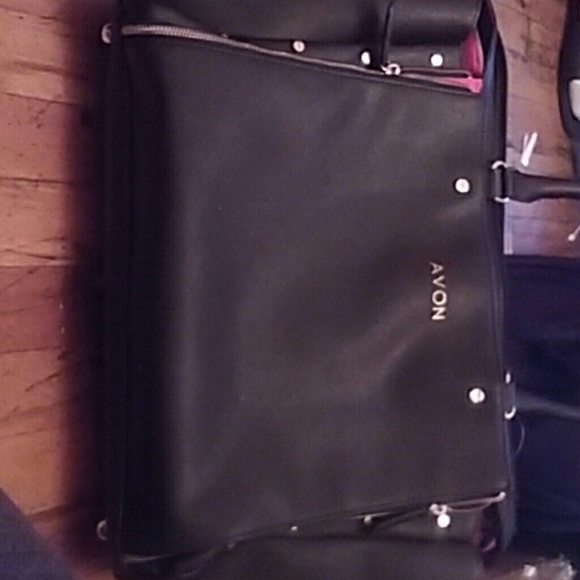 Black avon purse