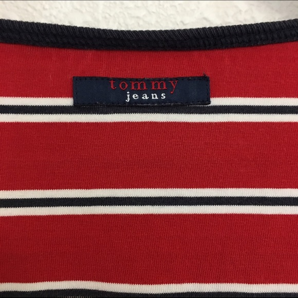 Vintage 90s Tommy Jeans Tee - Picture 2 of 3