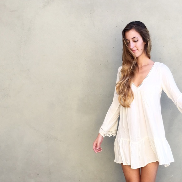 LAST ITEM | new | long sleeve boho dress - Picture 2 of 4