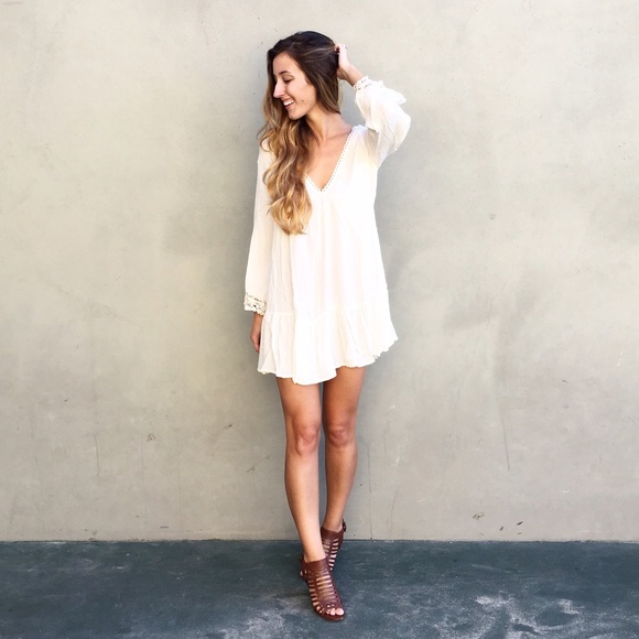 LAST ITEM | new | long sleeve boho dress - Picture 4 of 4
