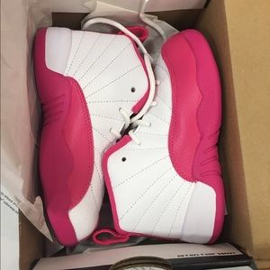 Kids shoes new pink retros 12 Jordan kids toddler