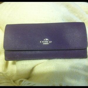 Authentic Coach wallet and credit card holder.