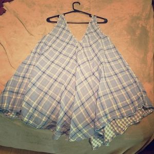 Blue handkerchief dress/tunic