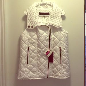 Marc New York White Vest size Medium