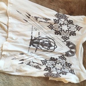 Free people high low t shirt