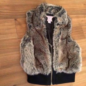 Fur vest (modeled on last picture!)