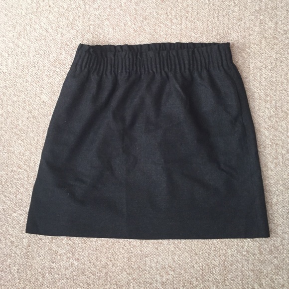 Jcrew gray wool skirt Size 6