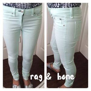 rag & bone for intermix legging ice mint rag & bone for intermix legging ice mint