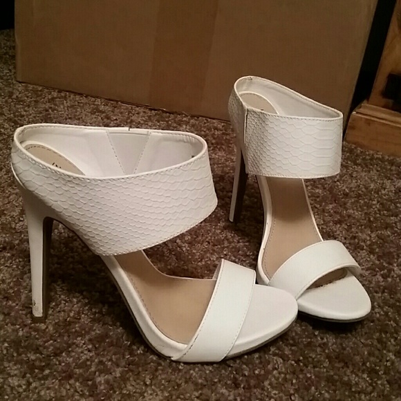 Sexy white heels