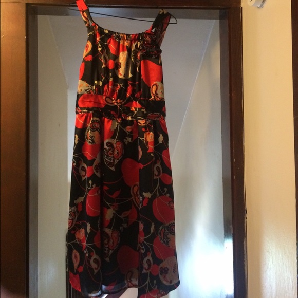 Cute Silky Fall Dress