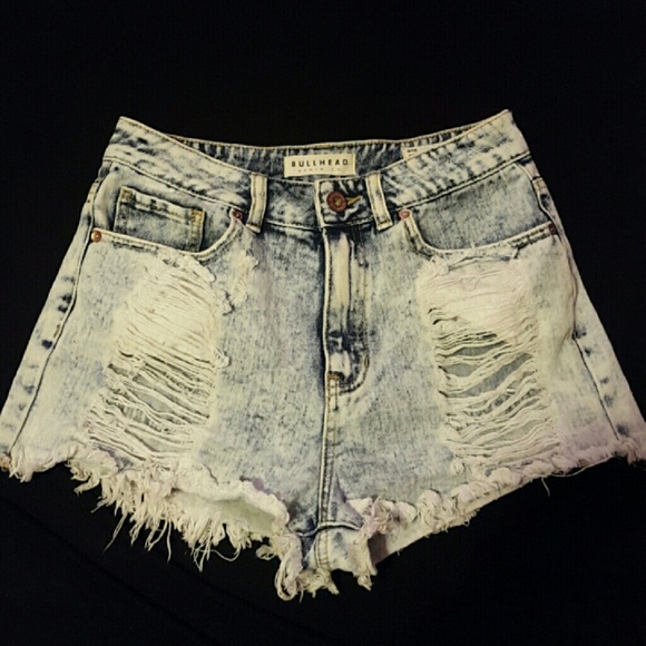 Pacsun bullhead mom shorts
