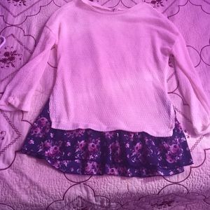 Cute long sleeve blouse