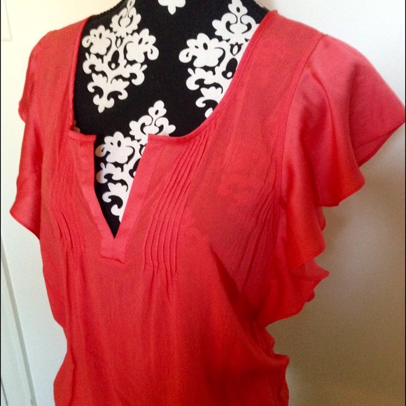 Coral American Eagle Blouse