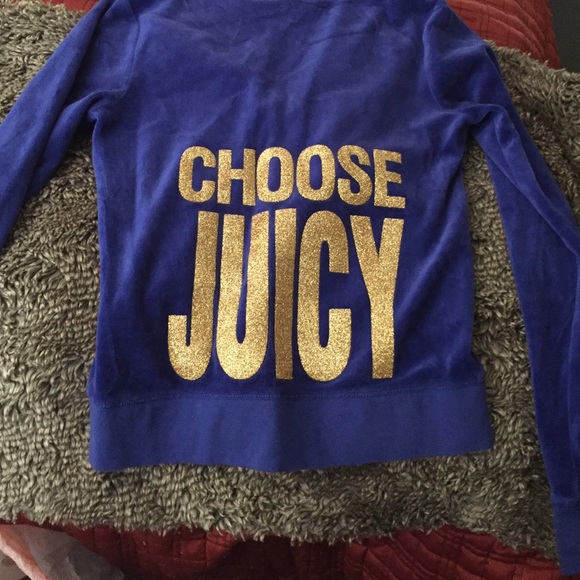 Juicy couture velvet sweater