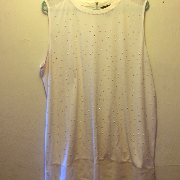 Dressy Tank Top with Bling