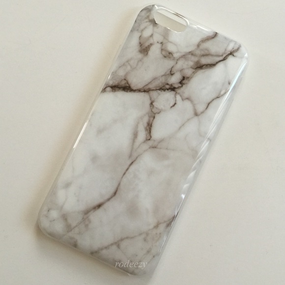 Accessories - 💕WHITE MARBLE IPHONE 6 CASE💕
