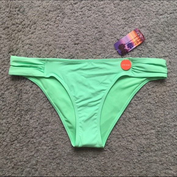 mint green bikini bottoms