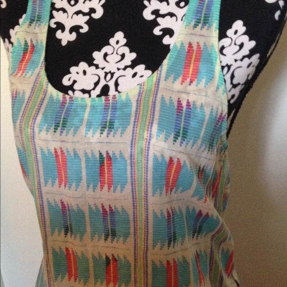 Colorful American Eagle Razorback Tank Top