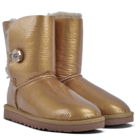 ugg boots bailey button gold ugg boots bailey button gold