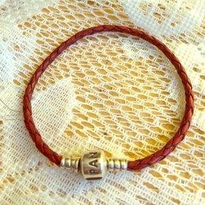 Pandora leather bracelet