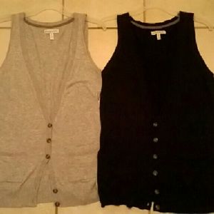 Sleeveless cardigan deal