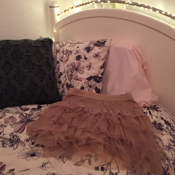 BCBGMAXAZRIA Layered Tulle Mini Skirt
