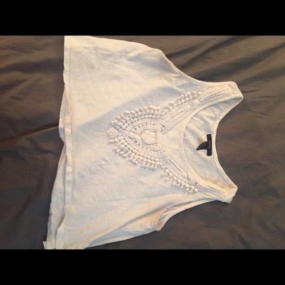 White forever 21 shirt woman's