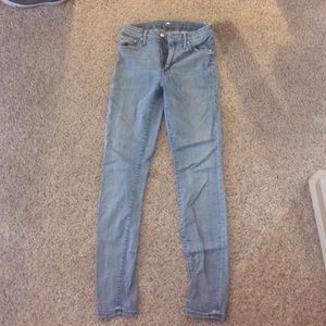 NWOT MOTHER skinny jeans Sz 26