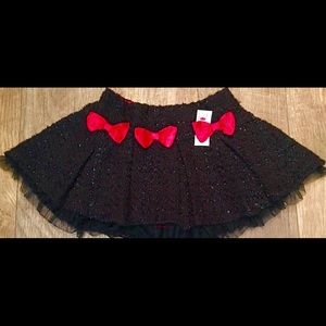 🎉NEW ITEM!🎉Toddle Girl Black & Red Skirt