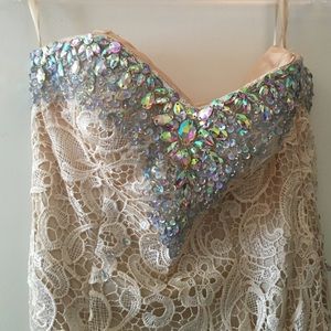 Strapless Evening Gown